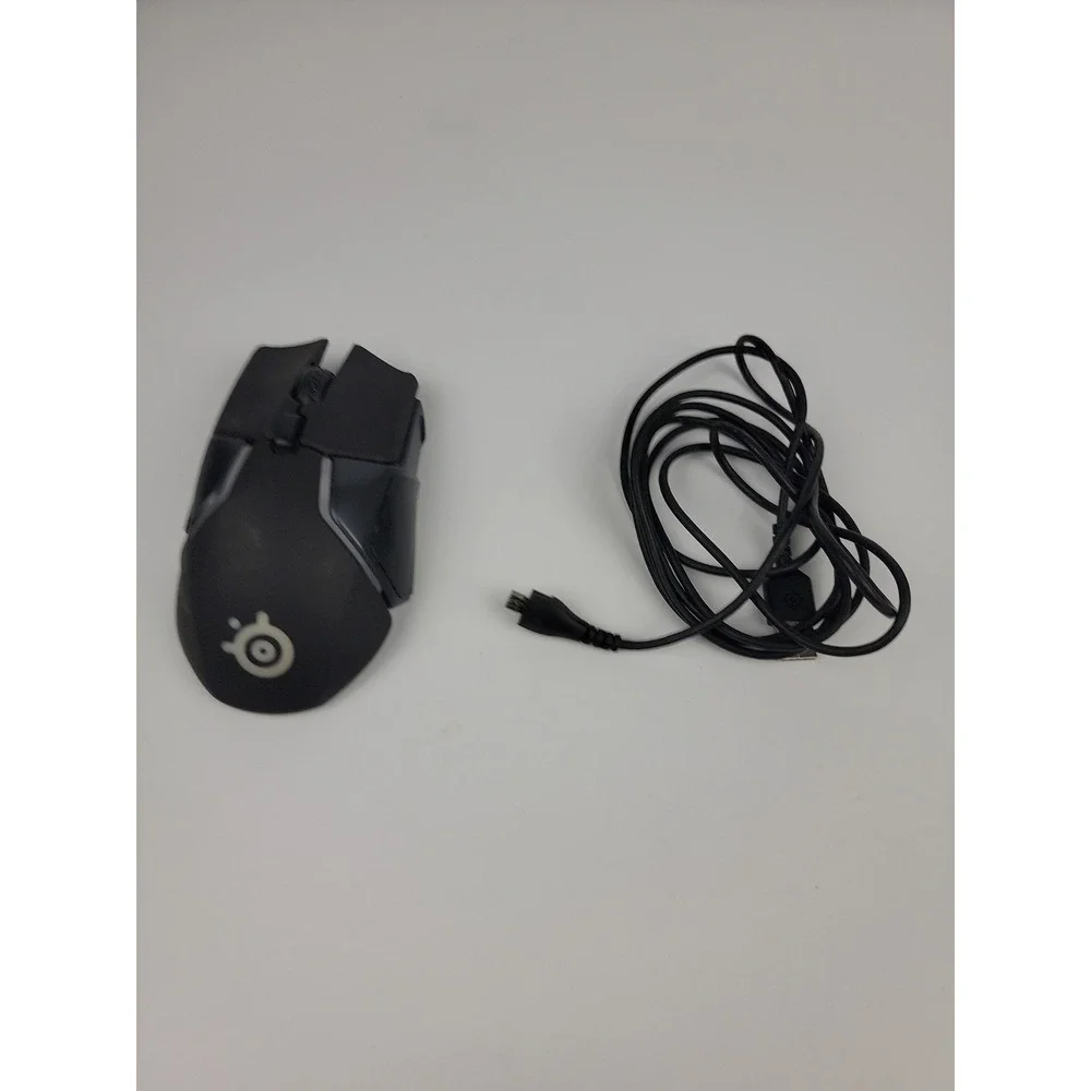 SteelSeries Rival 600 Wired Gaming Mouse Black RGB Dual Optical Sensor M-00010